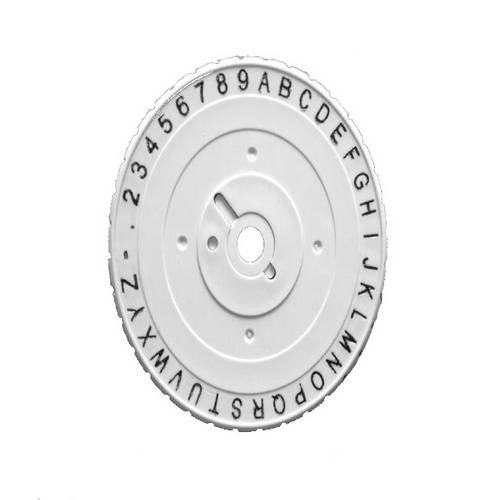 Сменное колесо с символами для принтера DYMO M1011 (W004365)