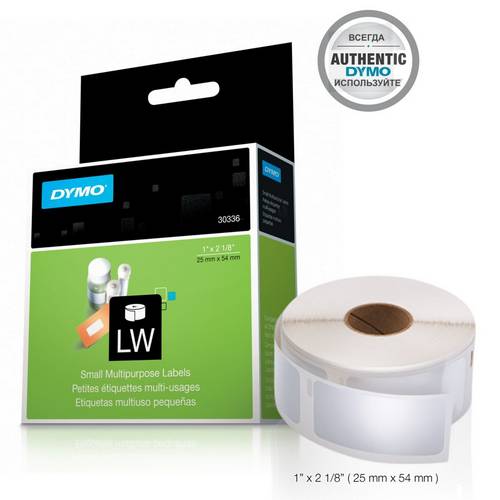 Этикетки 54 мм*25 мм для принтеров DYMO Label Writer, адресные, белый (S0722520, 11352)