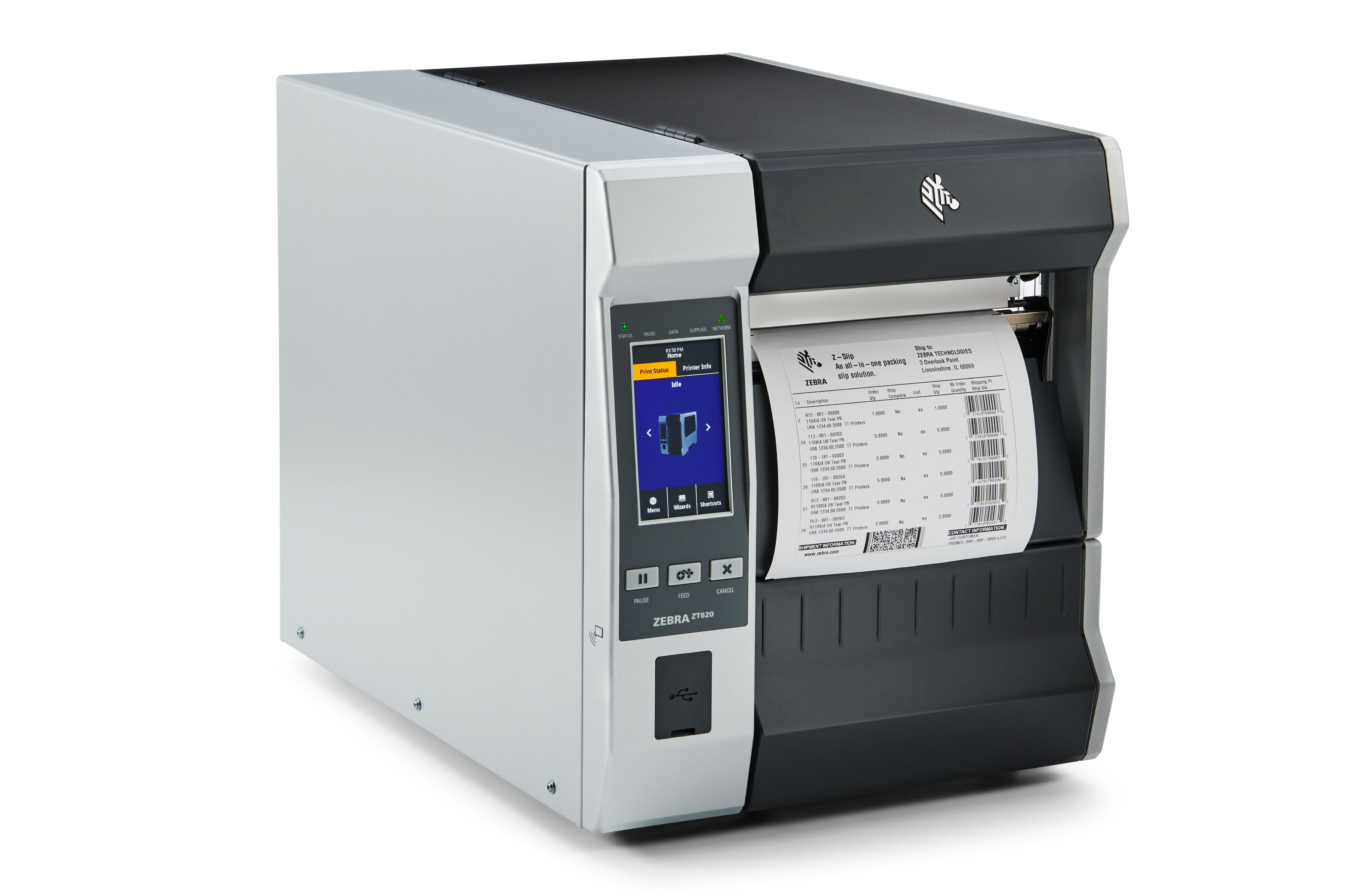 Промышленный принтер этикеток Zebra ZT6xx